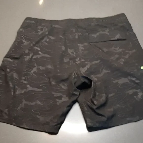 ZeroXposur Black with Lime Accent Color Swim Trunks - Picture 5 of 12